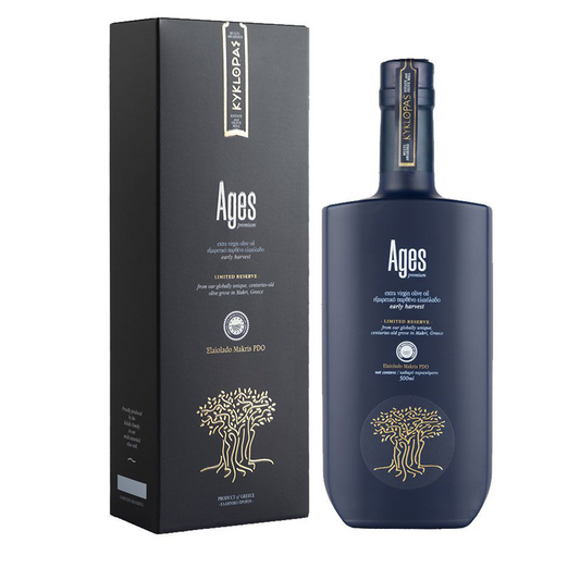 Kyklopas Ages Olive Oil ΠΟΠ Makris Gift Box 500ml