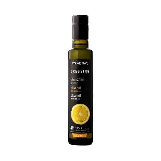 Kyklopas Premium Olivenöl Dressing mit Zitrone 250ml