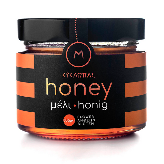 Kyklopas Premium Organic Wild Blossom Honey 350g