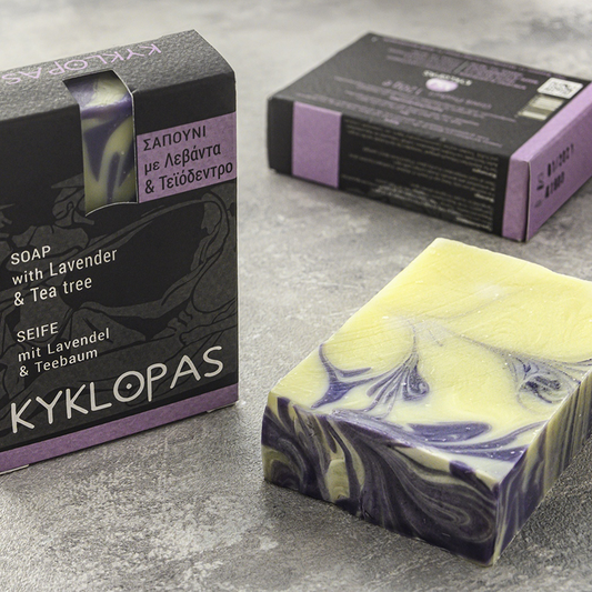 Kyklopas handgemachte Seife mit Lavendel und Teebaumöl