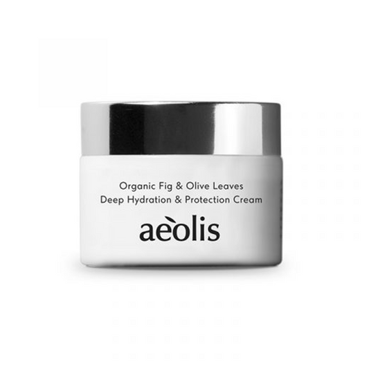 Aeolis cream with organic fig and olive leaf extract